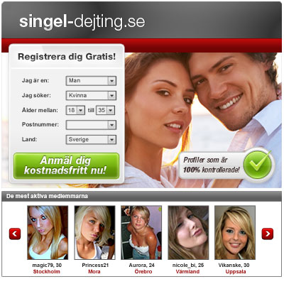 Singel-dejting bild