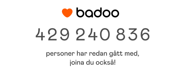 badoo medlemmar